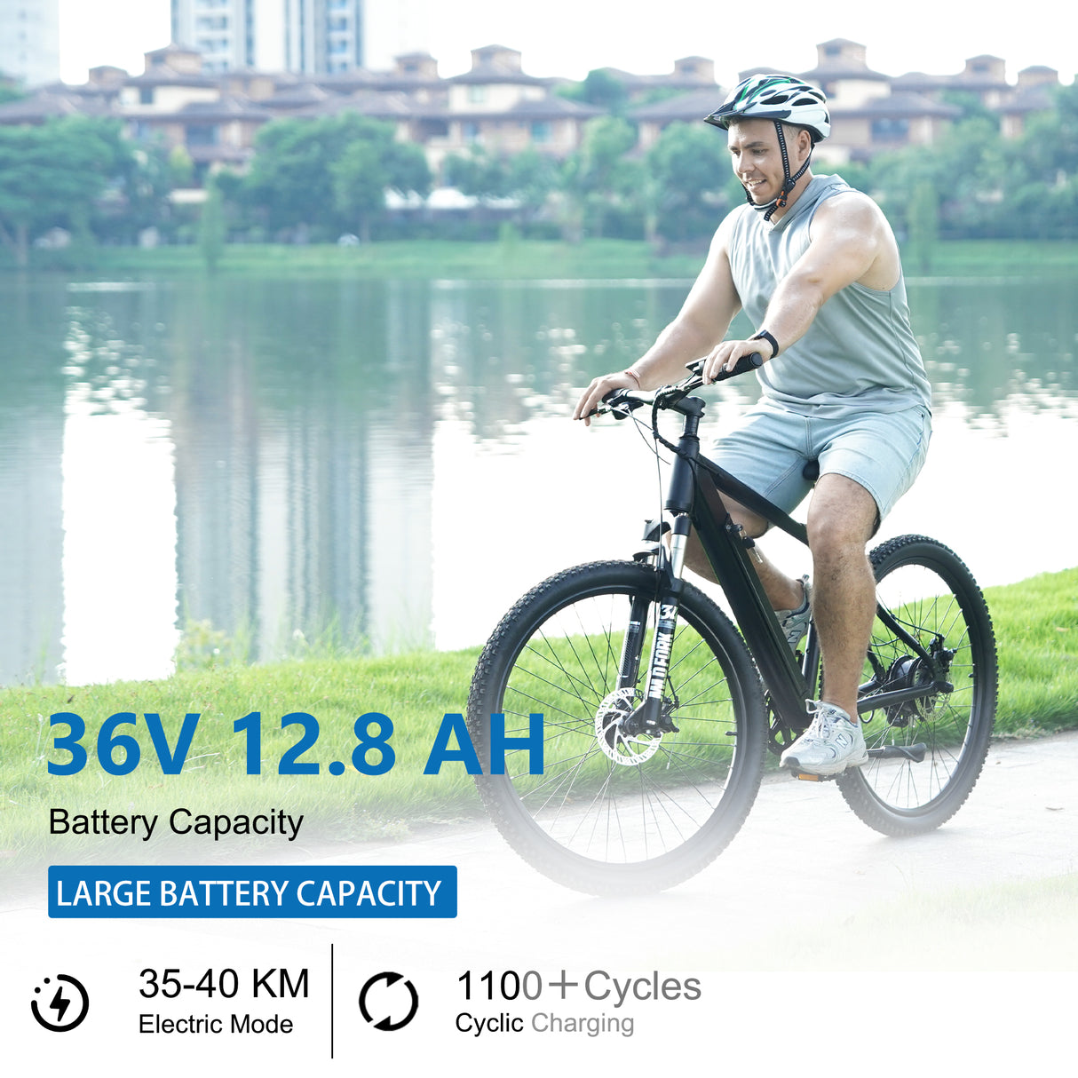 GEPTEP Bicicleta Eléctrica Pathfinder 1.0（L03）