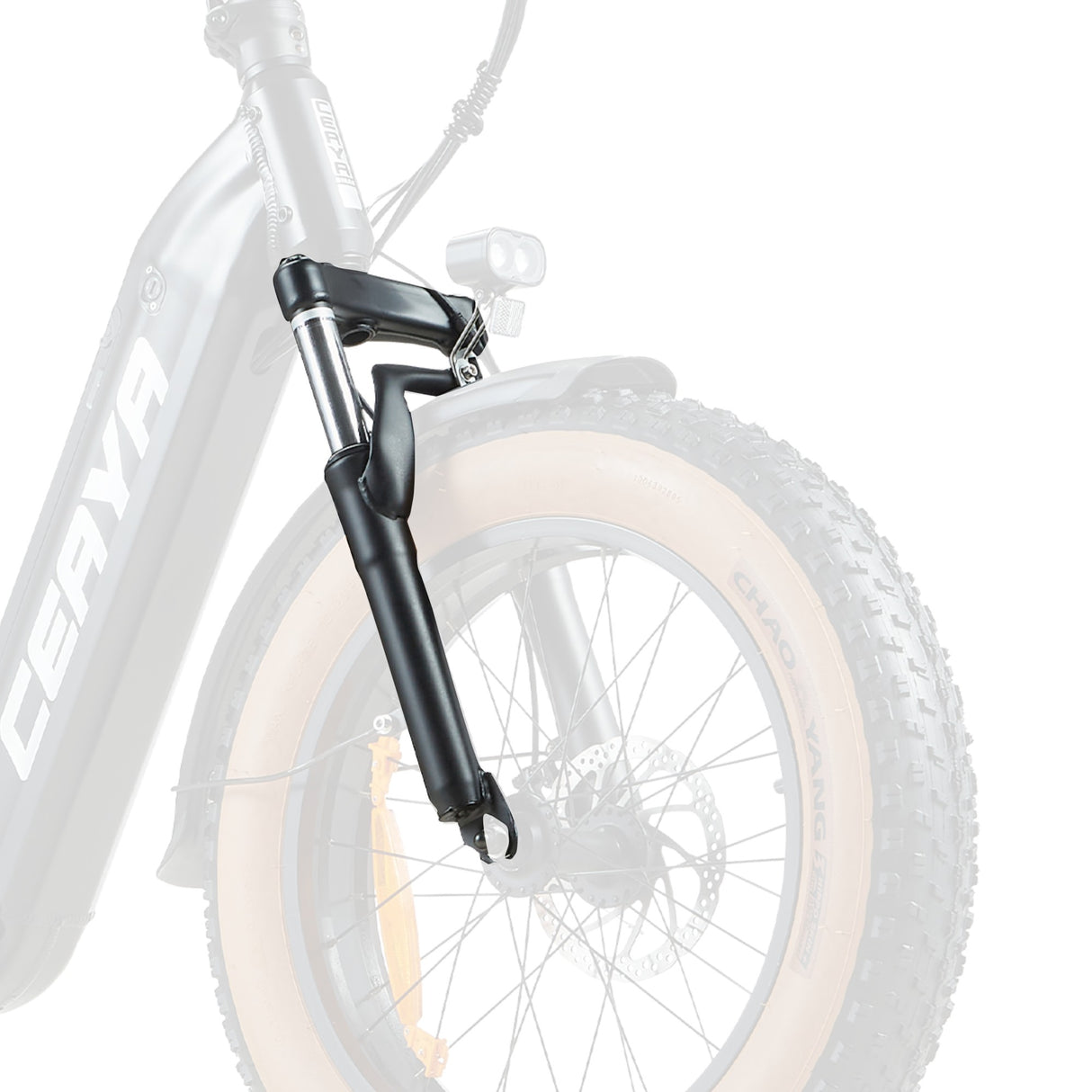 Suspension de fourche avant pour vélo Fat Bike 20 x 4,0 pouces