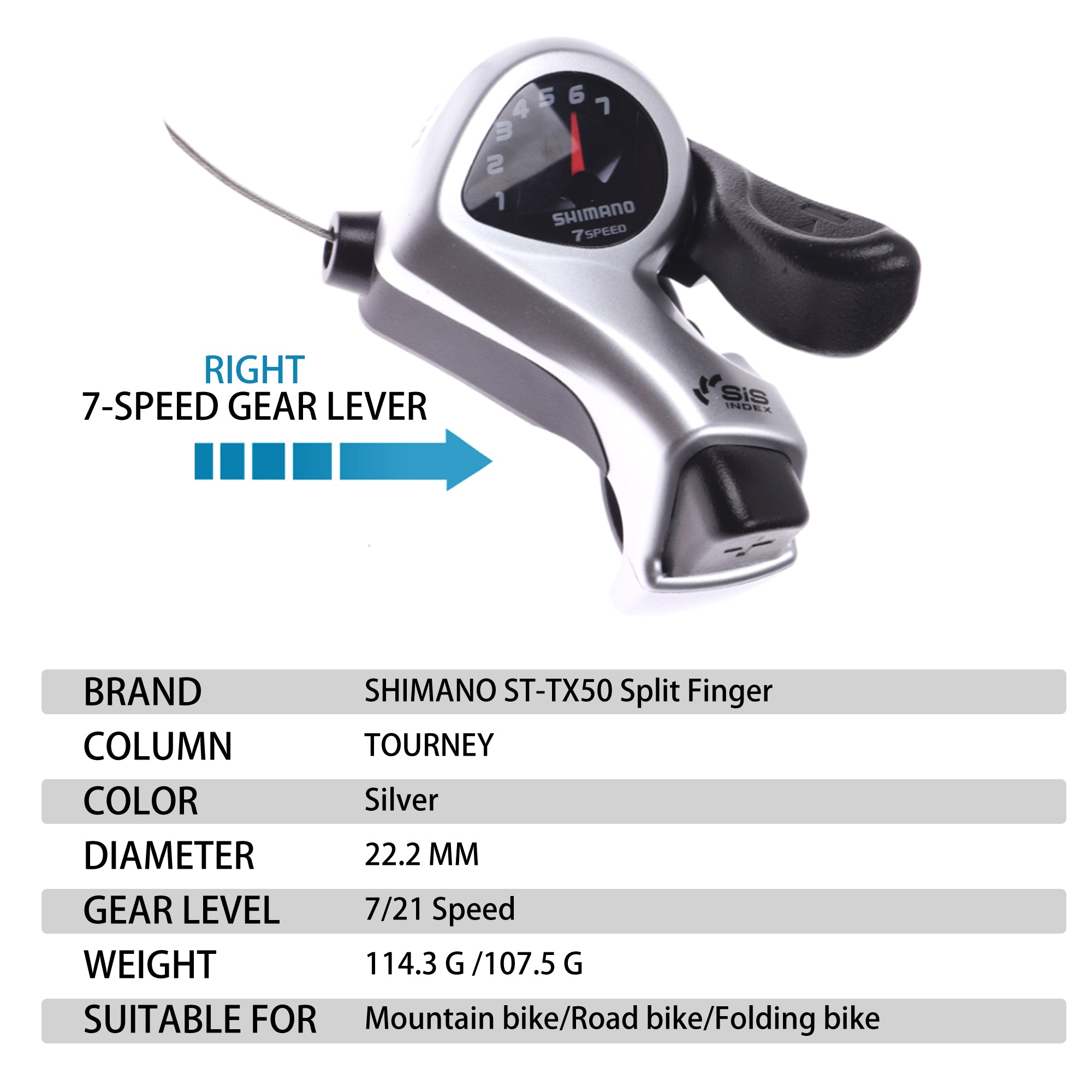 7 speed bike shifter online