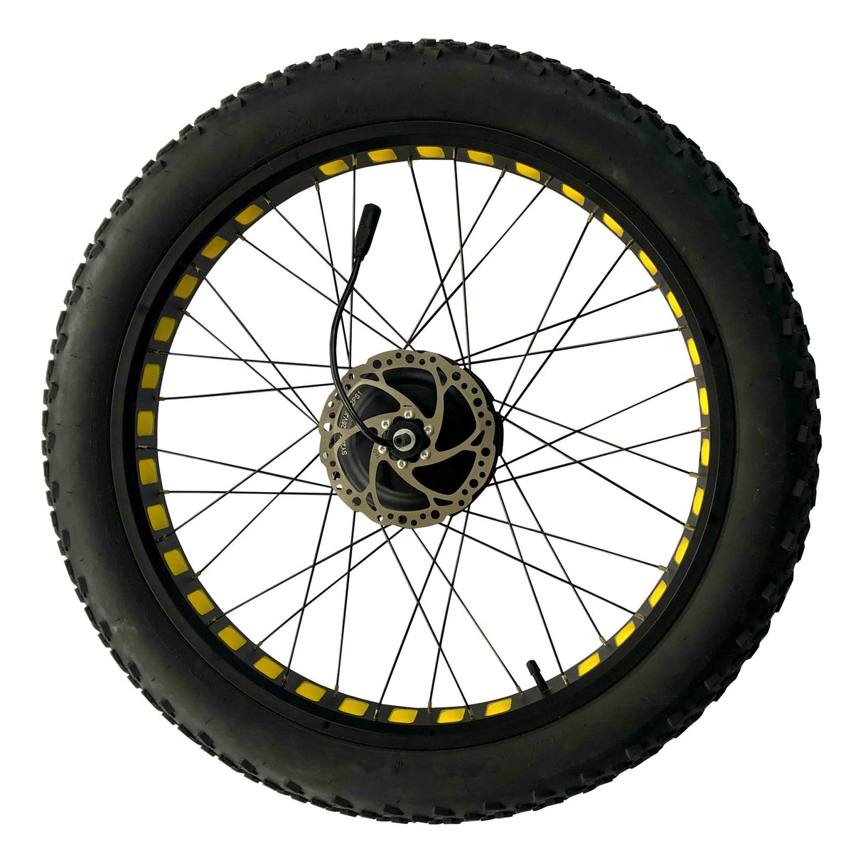 Paire de roues arrière pour vélo électrique (26X4.0 » Fat Tire)